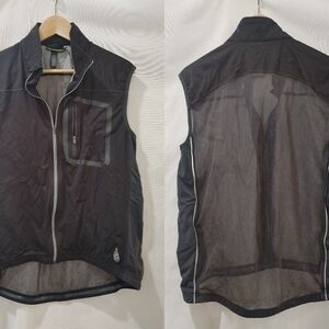 Novara‎ Vented Cycling Vest Men's Black Large Outdoor Athletic Workout Biking